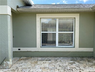 Front patio with pavers