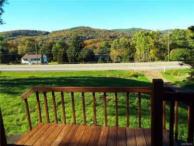 View from front stairway