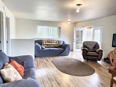 Upstairs living