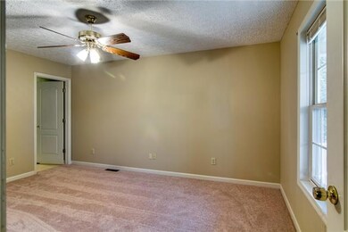 Master Bedroom is on the main level.