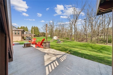 Backyard patio