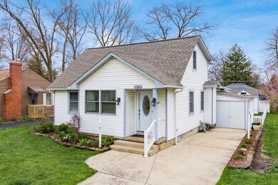 Front Exterior with Side Shed