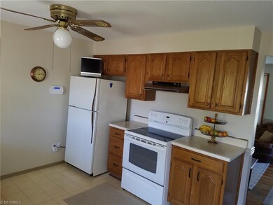 Warmly decorated kitchen in neutral color