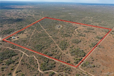 Aerial view with a rural view