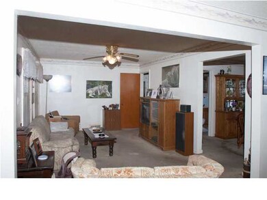 Spacious living room