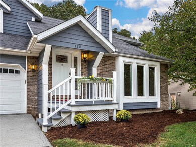 Covered Front Porch/Newer Front Door!