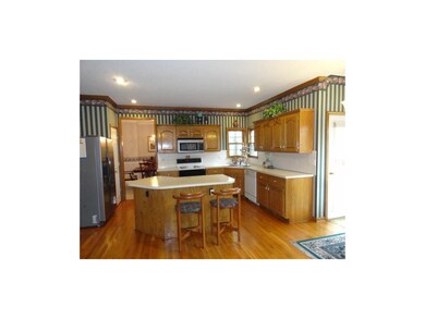 Open Floor Plan with Kitchen, Large Island & Pantr