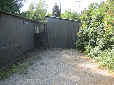 RV parking and storage shed