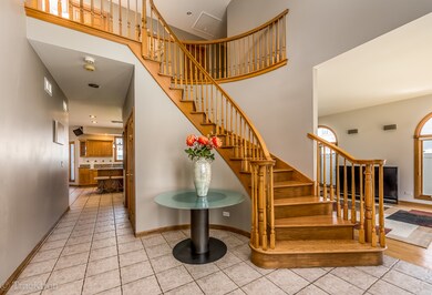 Grand Foyer with Spiral Staircase