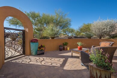 front courtyard