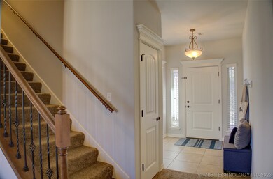 Inviting front entry.