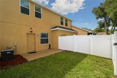 Fenced back yard