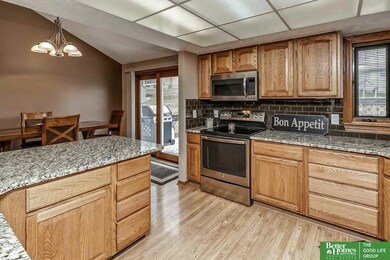 Class act kitchen with beautiful granite