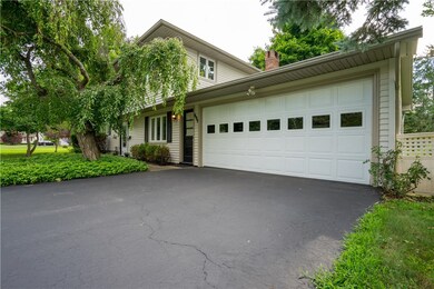 Large, 2 car attached garage - driveway was just s
