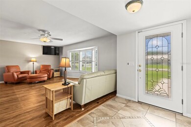 Entry and living room