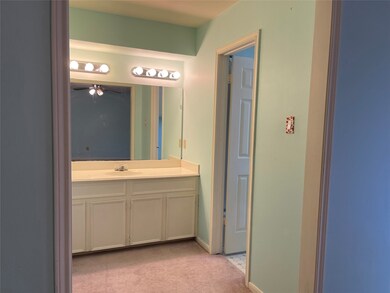 Upstairs main bathroom on 2nd floor dressing vanit