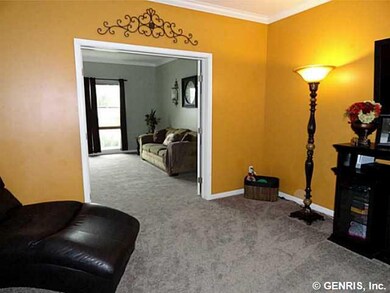 Living Room. Living Room with gas fireplace separa