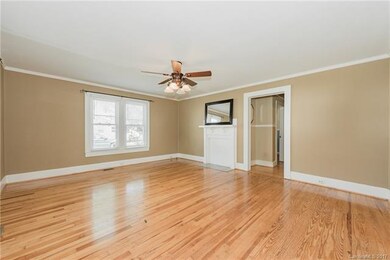 Entry to Living Room with Original Floors