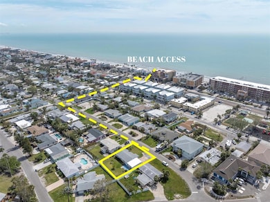 Perhaps twelve  to thirteen properties to beach crosswalk