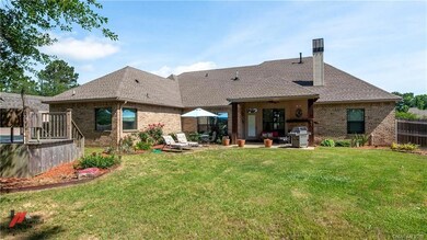 Relax on your rear patio with fireplace overlookin