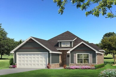 Craftsman house featuring an attached garage, driv