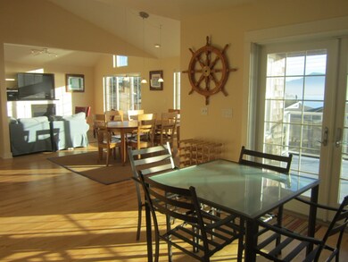 Upstairs living off kitchen