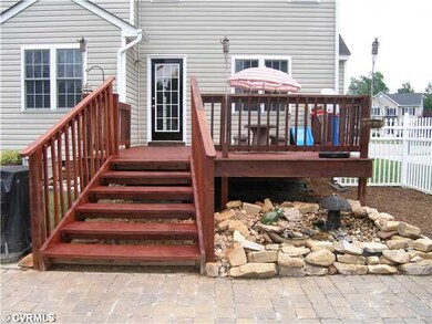 Exterior Front - Rear Deck stained in 2013,Water F