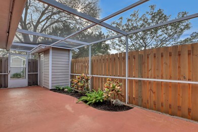 Screened patio