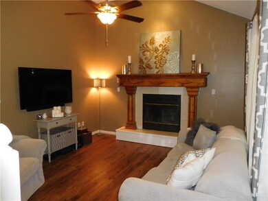Vaulted living area