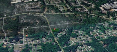 Aerial overview of property's location
