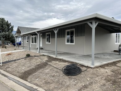Wrap around patio