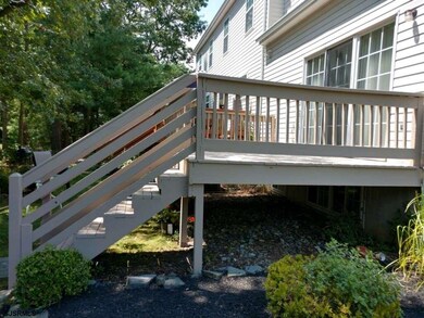 Newly Painted Deck.