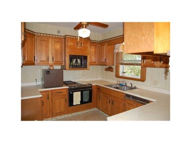 Kitchen. Remodeled kitchen with included built-ins