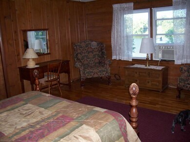 Master Bedroom's view of lake