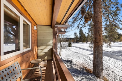 Second Level Deck Overlooking the McCall Golf Cour