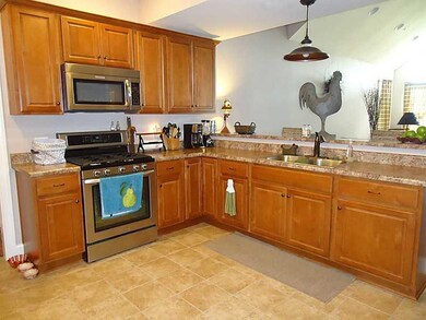 Kitchen. Stainless appliance package is an upgrade