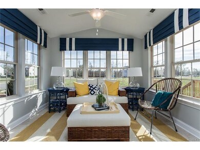 Sunroom of in another Cypress plan by Eastwood Hom