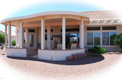 Rear Enlarged Tiled Patio