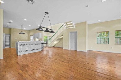 Living/Dining Room - Breakfast Bar - Kitchen