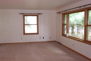 Bedroom 1 with wood floor