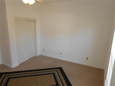 Bedroom 1 with double door closet.