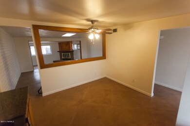 Eat-in kitchen over-looking family area