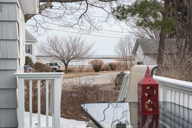 View of Cape Porpoise Harbor across...