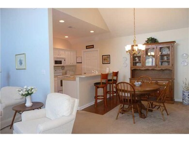 Dining Room. The openness of the floor plan lends 