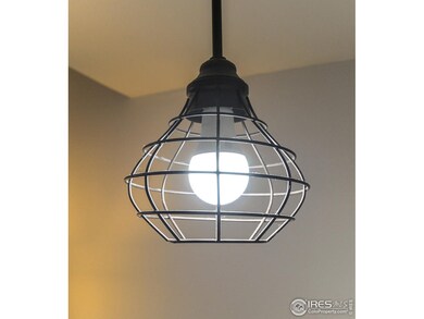 Light Fixture in Dining Room