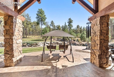 View of patio featuring an outdoor living space