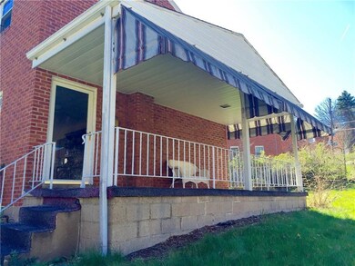 Large front porch.