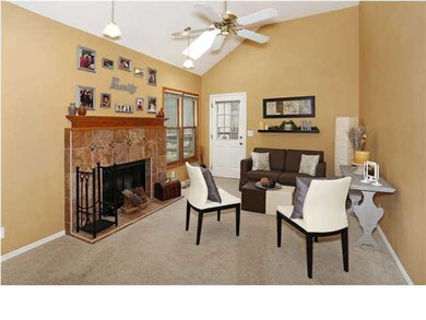 WOOD BURNING FIREPLACE, VAULTED CEILINGS