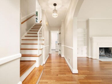 Entry hall to back
