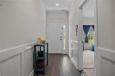 Foyer on the main floor.